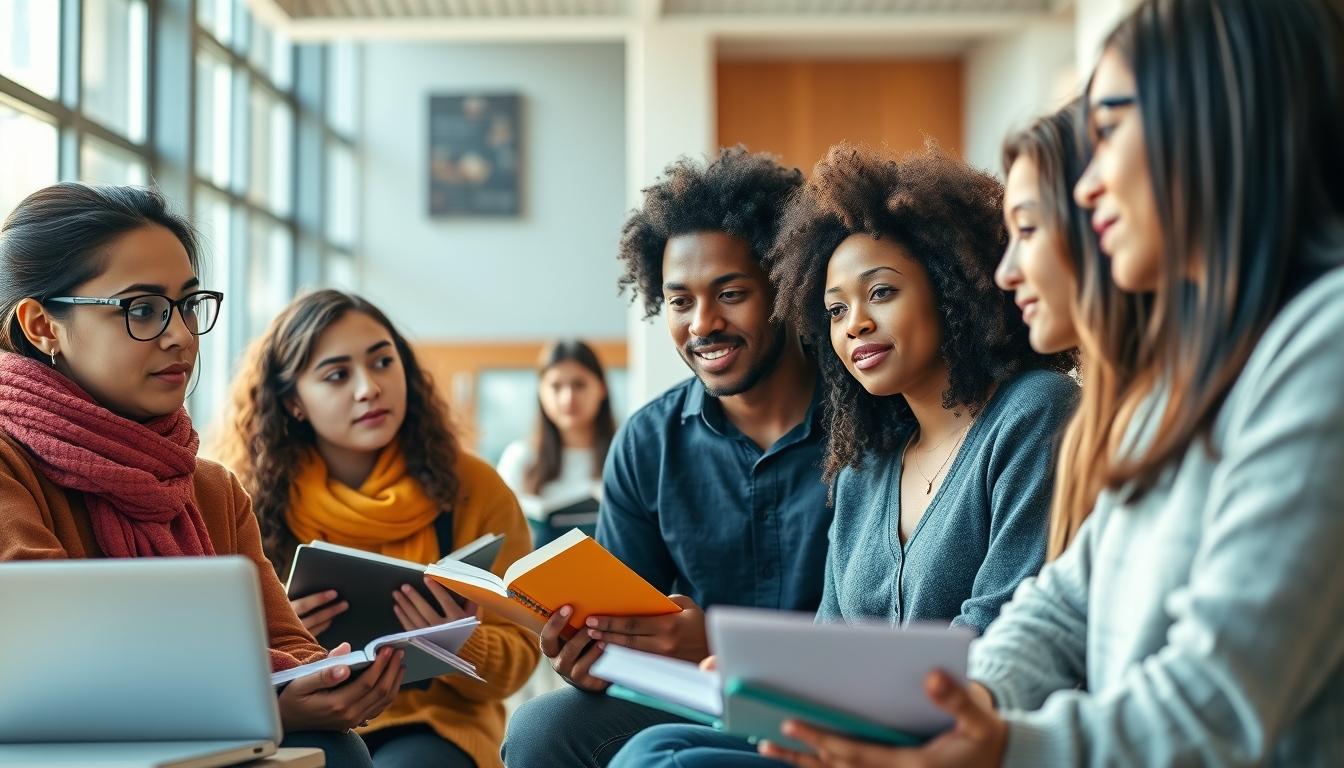 Digital learning platform with online study materials